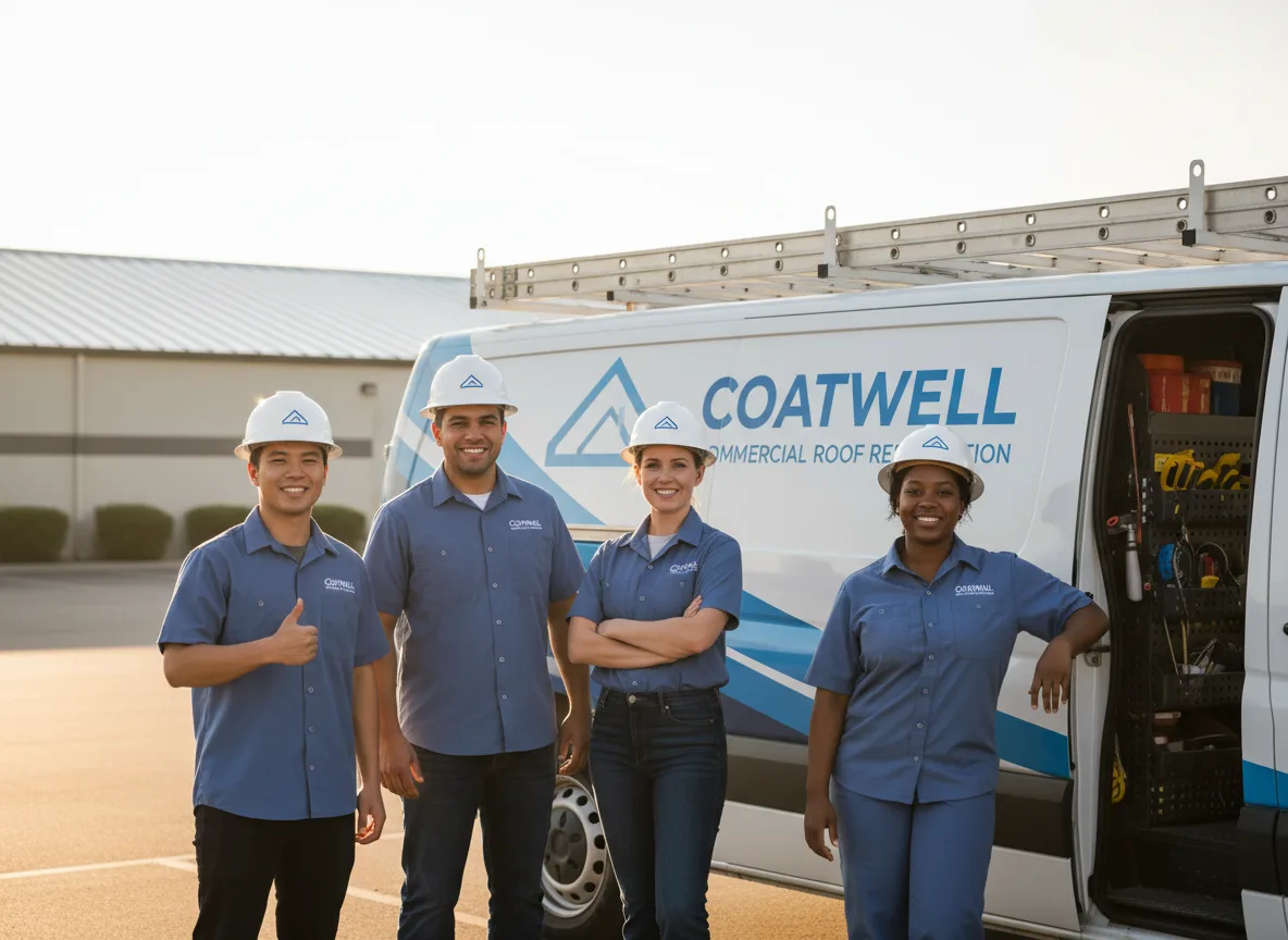Commercial roof coating company in Kelayres, PA
